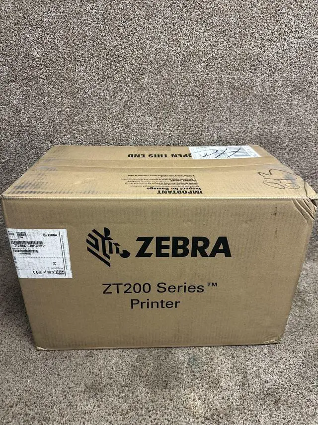 Alt view image 2 of 5 - Ze,bra ZT230 Thermal Label Printer ( ZT23042-D01000FZ ) Serial USB, Monochrome