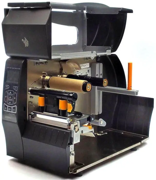Alt view image 5 of 7 - Ze,bra ZT230 Bar Code Label Printer Industrial Thermal Transfer ZT23043-T01000FZ