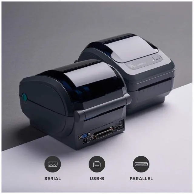 Alt view image 2 of 7 - Ze,bra GK420d Direct Thermal Desktop Monochrome Printer Print Width of 4 in