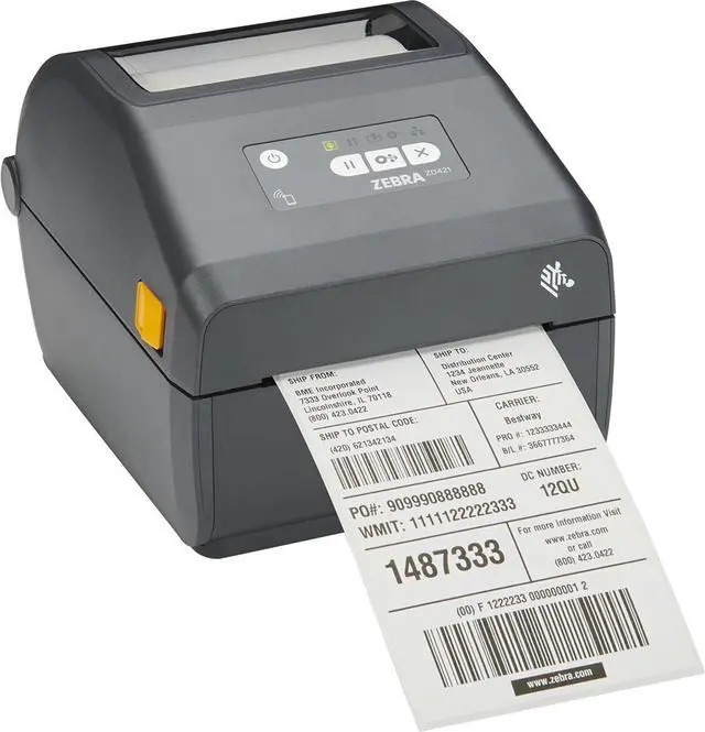 Alt view image 2 of 2 - Ze,bra ZD421 label printer Thermal transfer 300 x 300 DPI 305 mm/sec Wired & Wireless