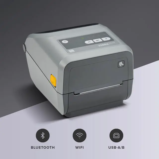 Alt view image 2 of 7 - Ze,bra ZD421 Thermal Transfer Desktop Printer - ZD4A042-C01W01EZ