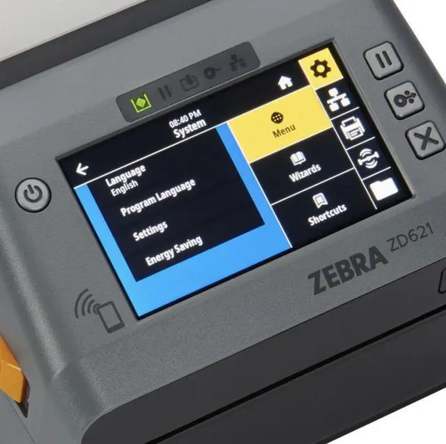 Alt view image 2 of 5 - Ze,bra ZD6A042-D2EF00EZ ZD621D 203dpi USB Host Ethernet BTL Cutter