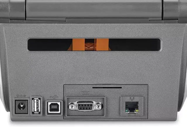 Alt view image 5 of 7 - Ze,bra ZD621 Thermal Transfer Printer 300 dpi 4" USB Serial Ethernet with Peeler ZD6A043-311F00EZ