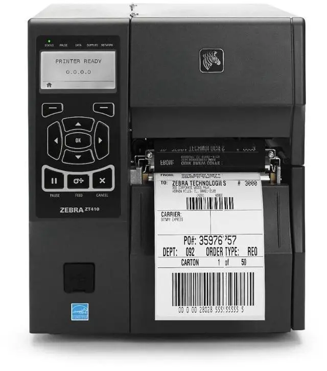 Main image of Ze,bra ZT410 300 dpi Label Printer USB Ethernet Serial ZT41043-T010000Z