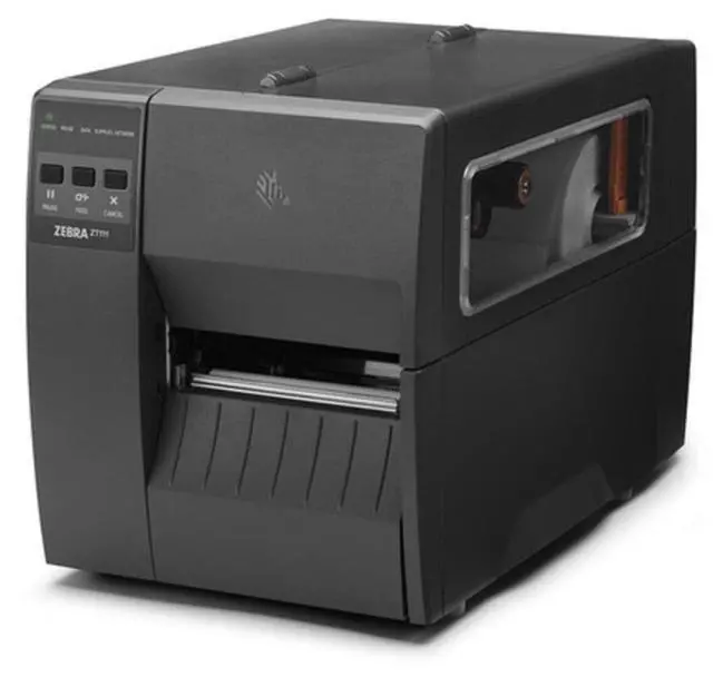 Alt view image 5 of 5 - Ze,bra ZT11142-T01000FZ Bar Code Label Printer USB Serial Ethernet BTLE ZT111