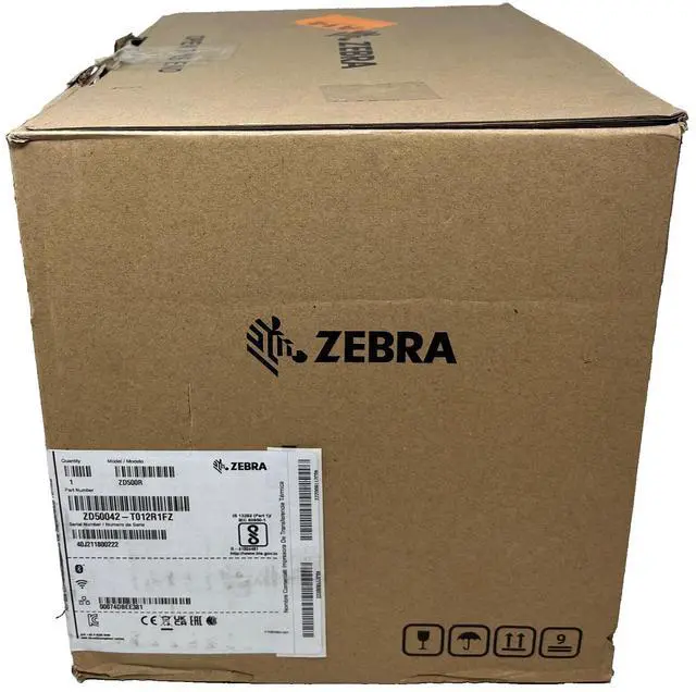 Alt view image 5 of 6 - Ze,bra ZD50042-T012R1FZ Printer For Labels Pos, 203 x 300 Dpi, 6ips