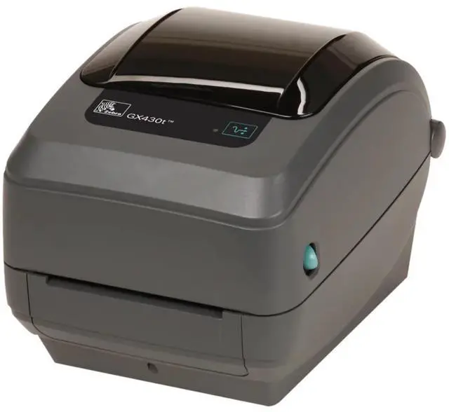 Alt view image 2 of 3 - Ze,bra GX430T Bar Code Label Printer (GX43-102410-000)