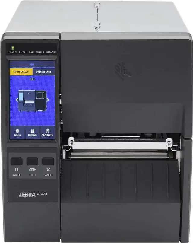 Alt view image 2 of 3 - Ze,bra ZT231 Industrial Label Printer (ZT23142-T0E000FZ, ZT23142-T01000FZ )