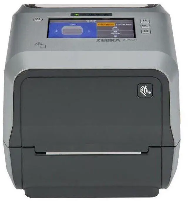 Alt view image 3 of 3 - Ze,bra ZD621R RFID Label Printer Wi-Fi, USB, Ethernet ZD6A142-301LR1EZ