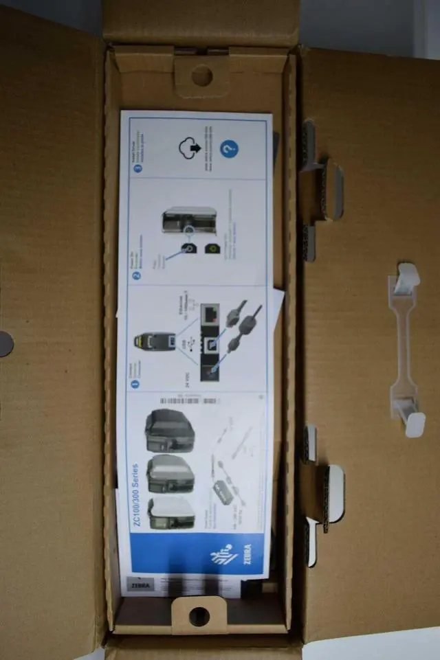 Alt view image 3 of 7 - Ze,bra CARD PRINTER ZC350 DUAL SIDED US CORD USB ETHERNET PC/SC ZC36-GM0C0G0US00