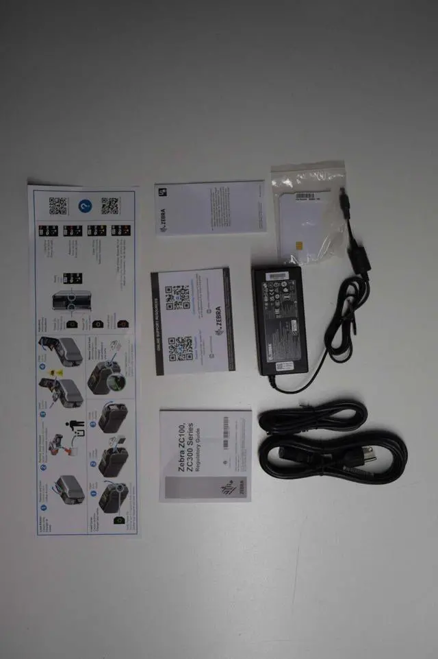 Alt view image 7 of 7 - Ze,bra CARD PRINTER ZC350 DUAL SIDED US CORD USB ETHERNET PC/SC ZC36-GM0C0G0US00
