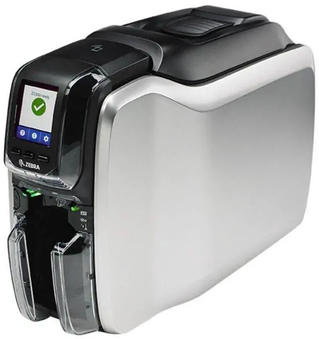 Main image of Ze,bra ZC300 USB RJ45 CR80 Card Printer Card Printer 300dpi ZC32-000C000EM00
