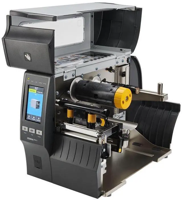 Alt view image 3 of 6 - Ze,bra ET Label Printer ZT411 USB 2.0 LAN RS-232 114mm 203dpi