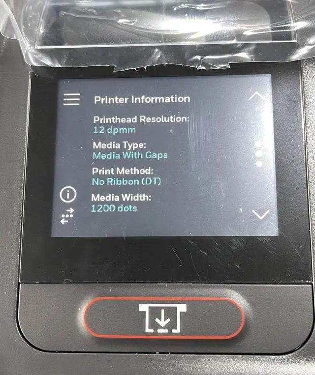 Alt view image 3 of 7 - Honey,well PC45D Direct Thermal Desktop Printer
