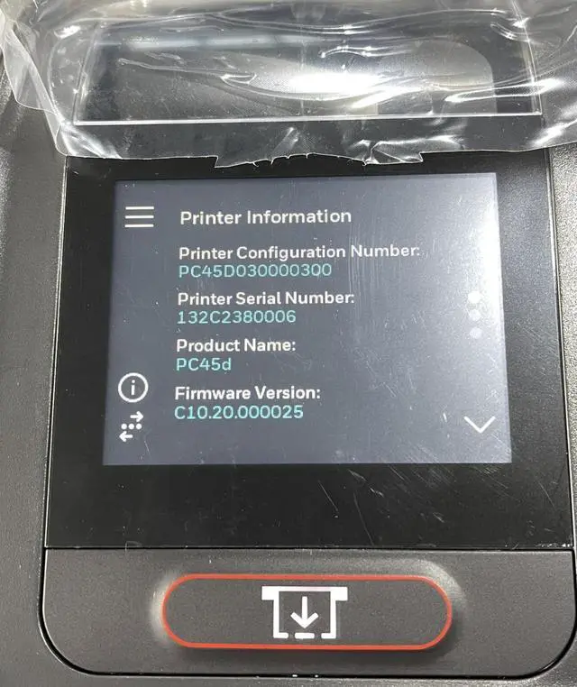 Alt view image 2 of 7 - Honey,well PC45D Direct Thermal Desktop Printer