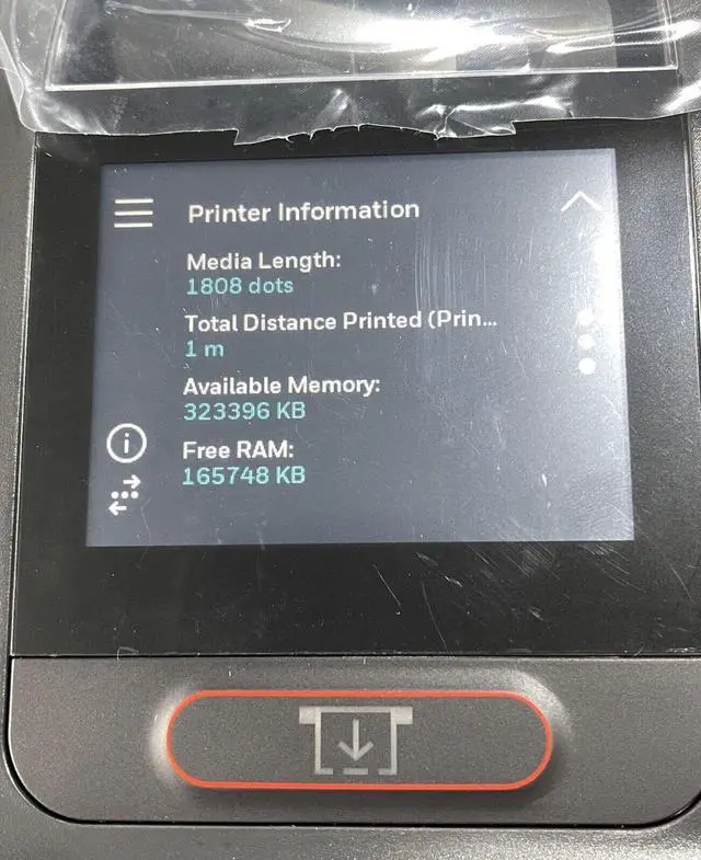 Alt view image 4 of 7 - Honey,well PC45D Direct Thermal Desktop Printer