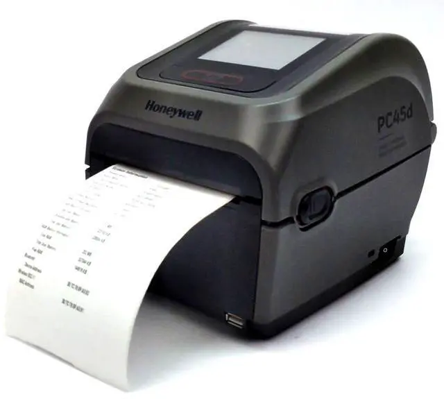Alt view image 2 of 7 - Honey,well PC45d Label Printer Edge Desktop BT Wi-Fi Wireless PC45D000000201