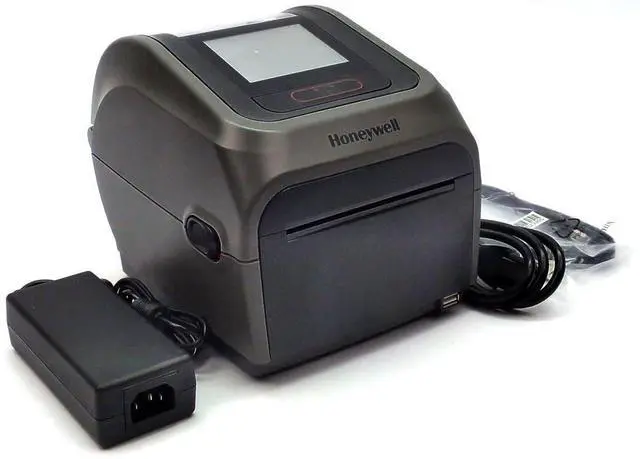 Alt view image 7 of 7 - Honey,well PC45d Label Printer Edge Desktop BT Wi-Fi Wireless PC45D000000201