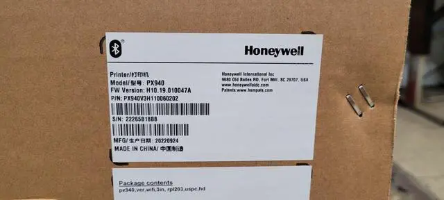 Alt view image 3 of 7 - Honey,well PX940 TT Industrial Printer 203dpi, Ethernet, WIFI, Peel and Present