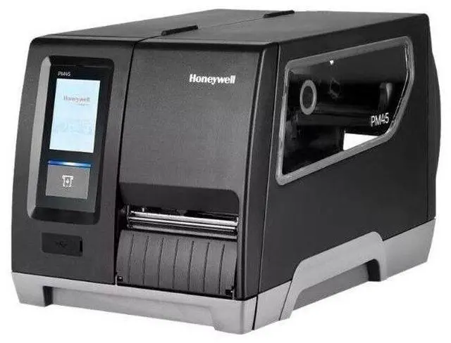 Alt view image 2 of 2 - Honey,well PM45A00000000301 Thermal Transfer Mono 300dpi USB Net Printer