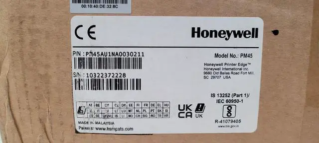 Alt view image 4 of 7 - Honey,well PM45A Thermal Transfer Printer - RFID Card Printer - Bluetooth