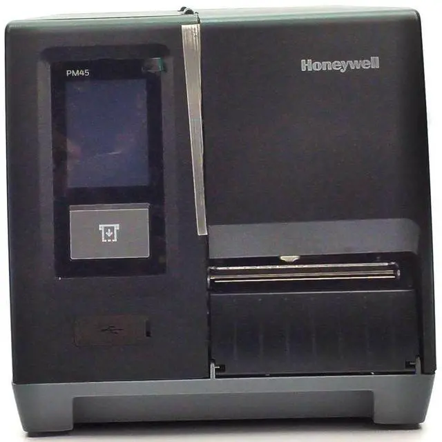 Alt view image 3 of 7 - Honey,well PM45A Bar code Printer Thermal RFID Industrial PM45A10NA0030201