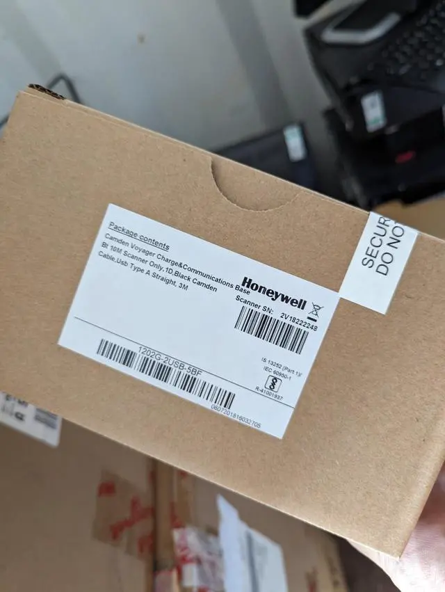 Alt view image 2 of 3 - 1202G-2USB-5BF Honey,well 1202G Scan,ner KIT BT - BATTERY