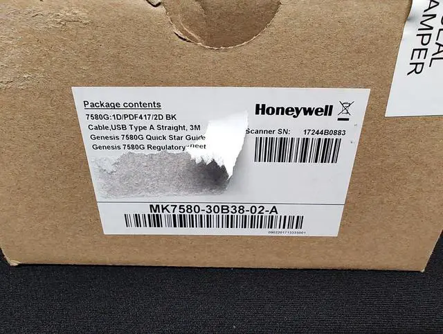 Alt view image 2 of 7 - Honey,well MK7580-30B38-02-A Bar,code Scan,ner