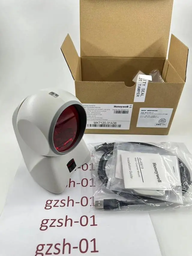 Alt view image 3 of 6 - Honey,well Orbit MK7120 MK7120-31A38 Omnidirectional Destop Bar,code Scan,ner USB