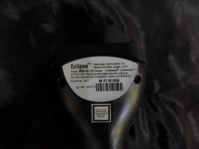 Alt view image 3 of 7 - Metrologic MS5145 MS 5145 Eclipse Black Bar,code Scan,ner USB