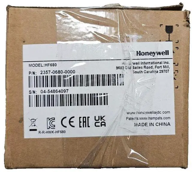 Alt view image 4 of 6 - Honey,well Model HF680 Industrial Bar,code Scan,ner  HF680-RS-01 (NCR 2357-0680)