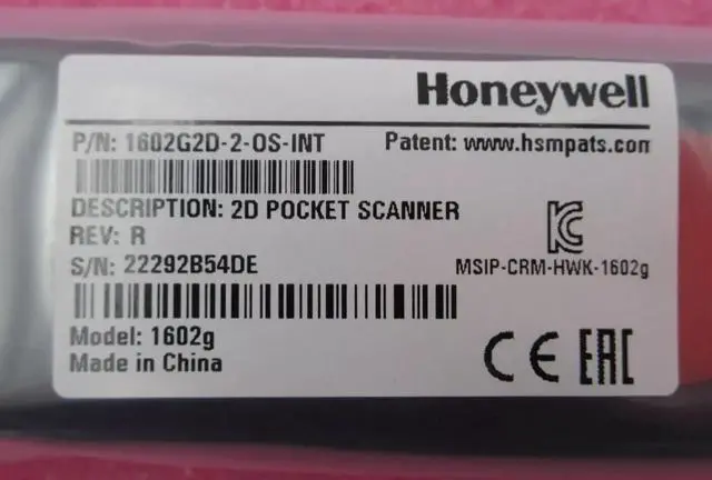 Alt view image 4 of 7 - Honey,well Voyager 1602g Pocket Scan,ner 2D Bluetooth Wireless 1602G2D-2USB-OS