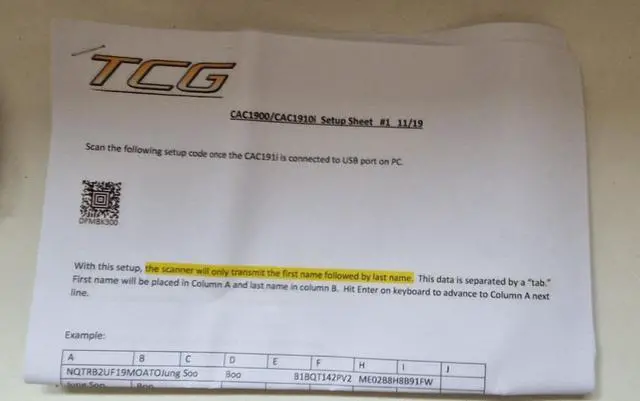 Alt view image 5 of 6 - Honey,well Scan,ner 1900GSR-2-N with manual