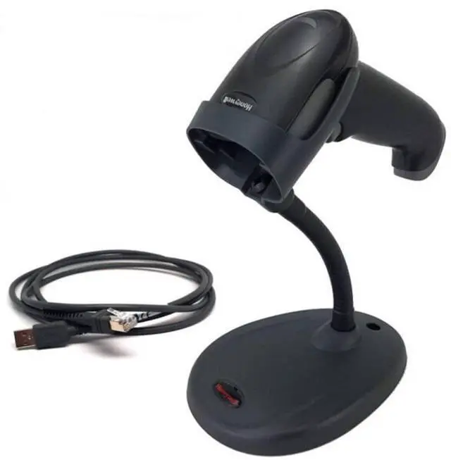 Alt view image 3 of 7 - Honey,well 1450G2D-2USB-1 Voyager Wired Imaging Bar,code Scan,ner With Stand