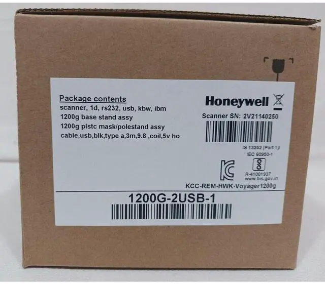Main image of Honey,well 1200G-2USB-1 Single-Line Wired USB Handheld Bar,code Scan,ner