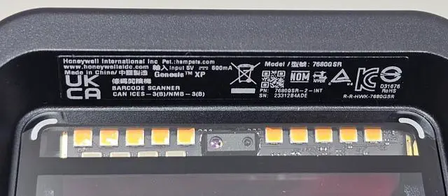 Alt view image 4 of 7 - Honey,well 7680GSR Genesis 7680G 1D/2D Bar,code Scan,ner w/ USB Cable