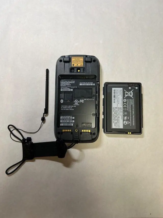 Alt view image 4 of 5 - Honey,well CT50LON-CS11SF0 Dolphin CT50 Handheld Scan,ner W/Battery & Stylus