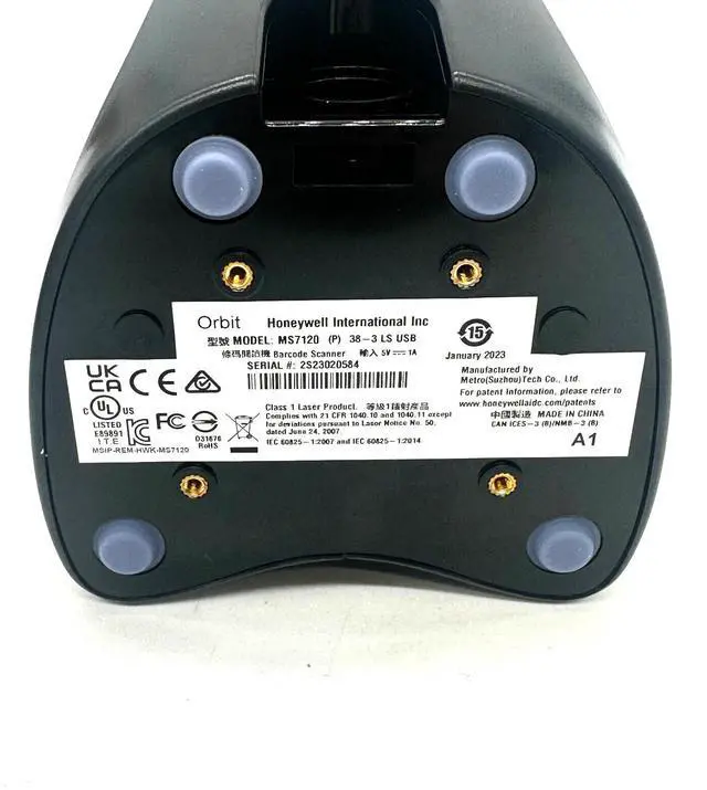 Alt view image 7 of 7 - Honey,well Orbit MK7120-31A3 Hands-Free Omnidirectional USB Bar,code Scan,ner