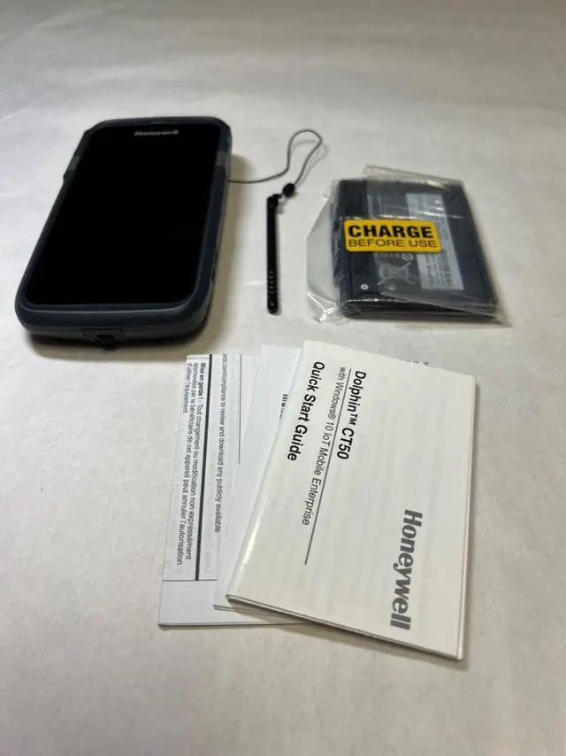 Main image of Honey,well CT50LFN-CS14SFA Handheld Mobile Computer W/Battery & Stylus