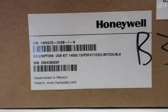 Alt view image 3 of 5 - Honey,well 1400G2D-2USB-1-N 1400g 5v-dc Bar,code Scan,ner Kit
