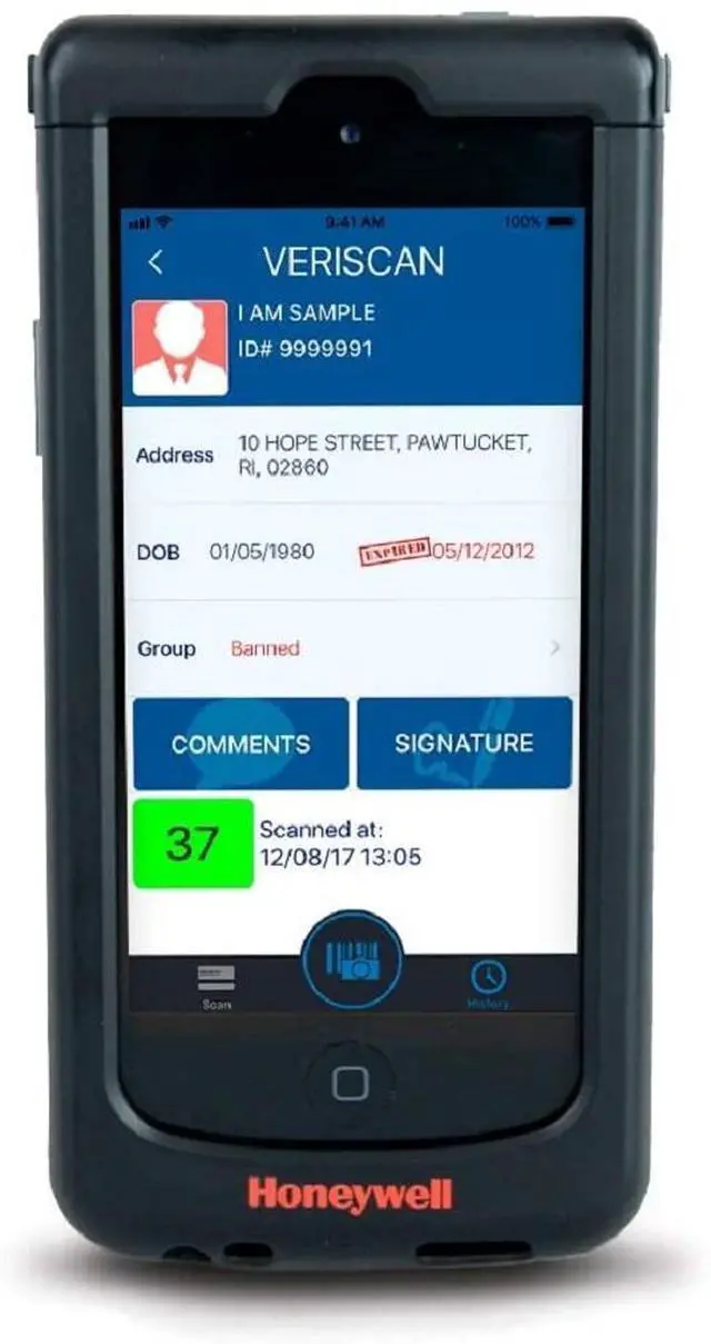 Main image of Honey,well Captuvo SL22 Sled Bar,code Scan,ner - Apple iPod 5g 6g SL22-022201-K