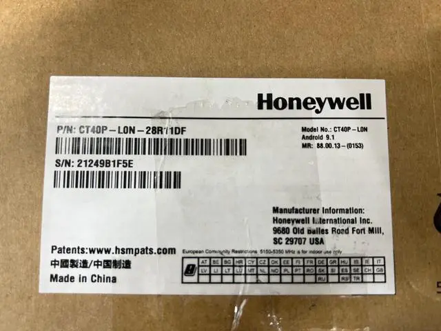 Alt view image 3 of 4 - Honey,well CT40 XP CT40P-L0N-28R11DF Bar,code Scan,ner / Mobile Computer