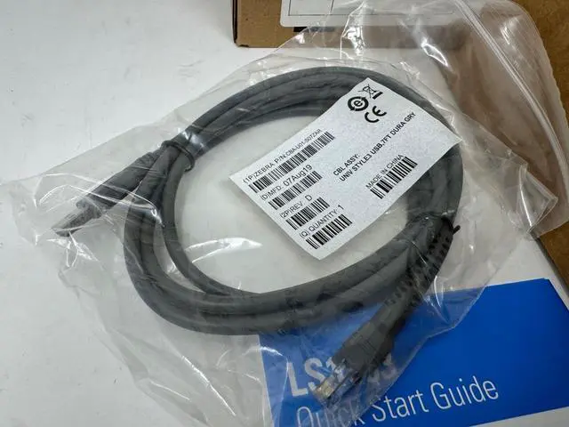 Alt view image 6 of 7 - Ze,bra Motor,ola Sym,bol LS1203-CR10001R Bar,code LASER Scan,ner w USB Cable