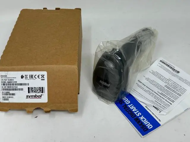 Alt view image 5 of 6 - Motor,ola Ze,bra Sym,bol Bar,code Scan,ner DS4308-SR00007ZZWW 1D 2D NO CABLES