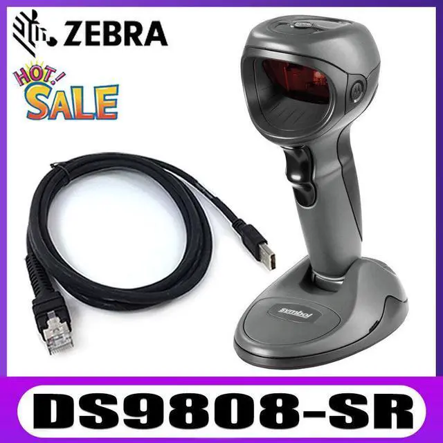 Main image of Ze,bra Sym,bol DS9808-SR 2D Handheld Bar,code Scan,ner Reader W/ USB Cable