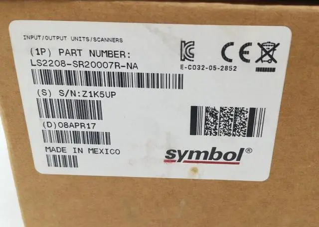 Alt view image 2 of 7 - Ze,bra Sym,bol LS2208-Sr20007R-NA Bar,code Scan,ner With Cable & Stand