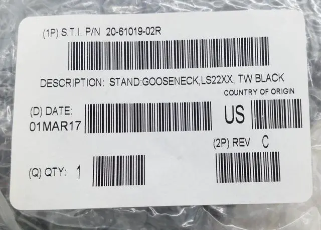 Alt view image 3 of 7 - Ze,bra Sym,bol LS2208-Sr20007R-NA Bar,code Scan,ner With Cable & Stand