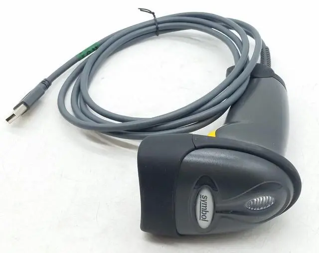 Alt view image 5 of 7 - Ze,bra Sym,bol LS2208-Sr20007R-NA Bar,code Scan,ner With Cable & Stand