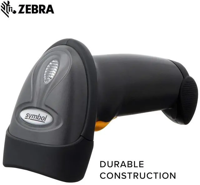 Alt view image 4 of 7 - Ze,bra LS2208 Series Corded Handheld Standard Range Laser Scan,ner Kit