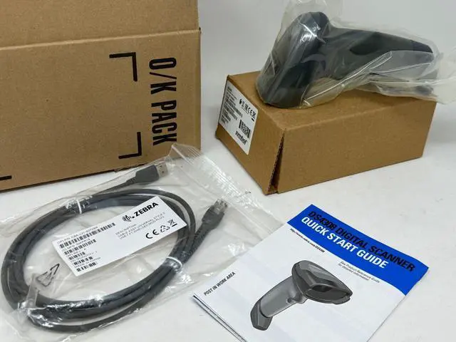 Main image of Motor,ola Ze,bra Sym,bol Bar,code Scan,ner DS4308-SR00007ZZWW 1D 2D w USB Cable